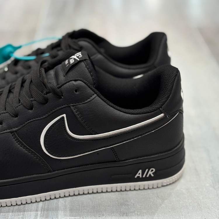 کفش نایک Air Force 1 مشکی سفید در بهمنی شوز قشم