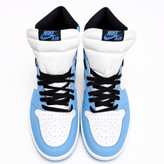 کفش ساقبلند اسپرت مشکی سفید قرمز مدل Air Jordan 1